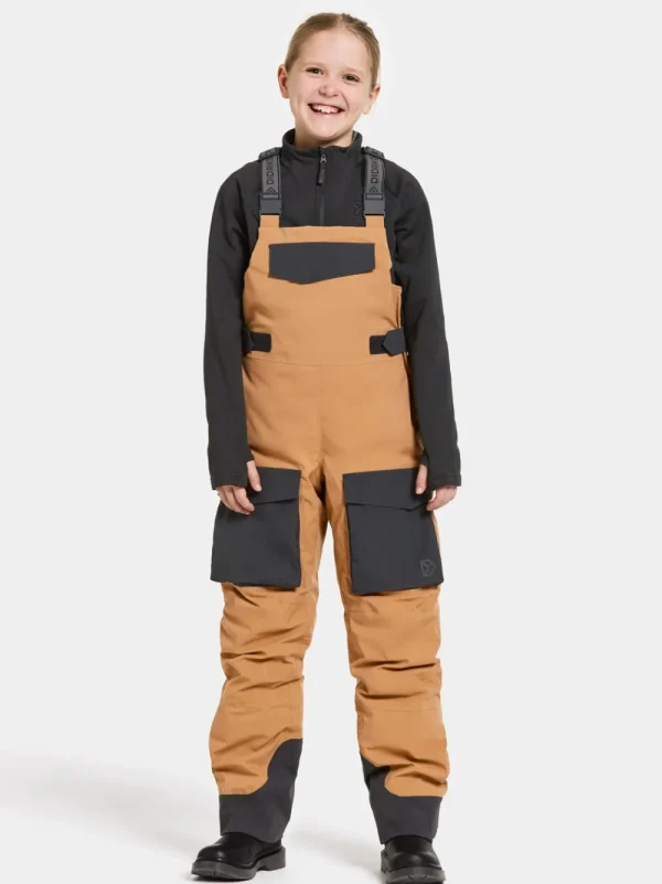 Didriksons Fosfat Kids' Bib Pants>Barn Termobyxor