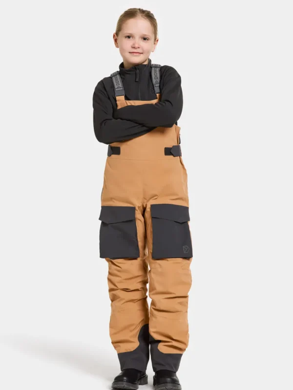 Didriksons Fosfat Kids' Bib Pants>Barn Termobyxor