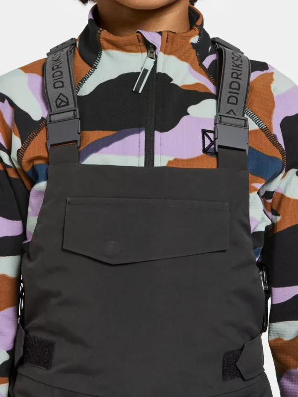 Didriksons Fosfat Kids' Bib Pants>Barn Termobyxor