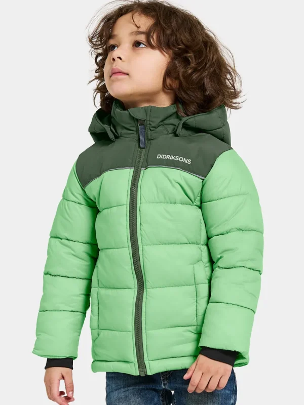 Didriksons Fox Kids' Jacket>Barn Höstjackor | Vinterjackor