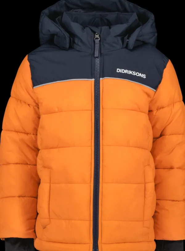 Didriksons Fox Kids' Jacket>Barn Höstjackor | Vinterjackor