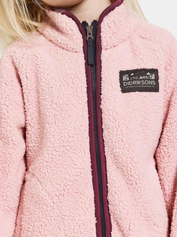 Didriksons Gibbs Kids' Full-Zip>Barn Fleecetröjor & Mellanlager | Tröjor & T-Shirts