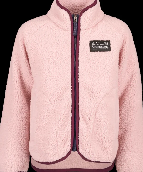 Didriksons Gibbs Kids' Full-Zip>Barn Fleecetröjor & Mellanlager | Tröjor & T-Shirts