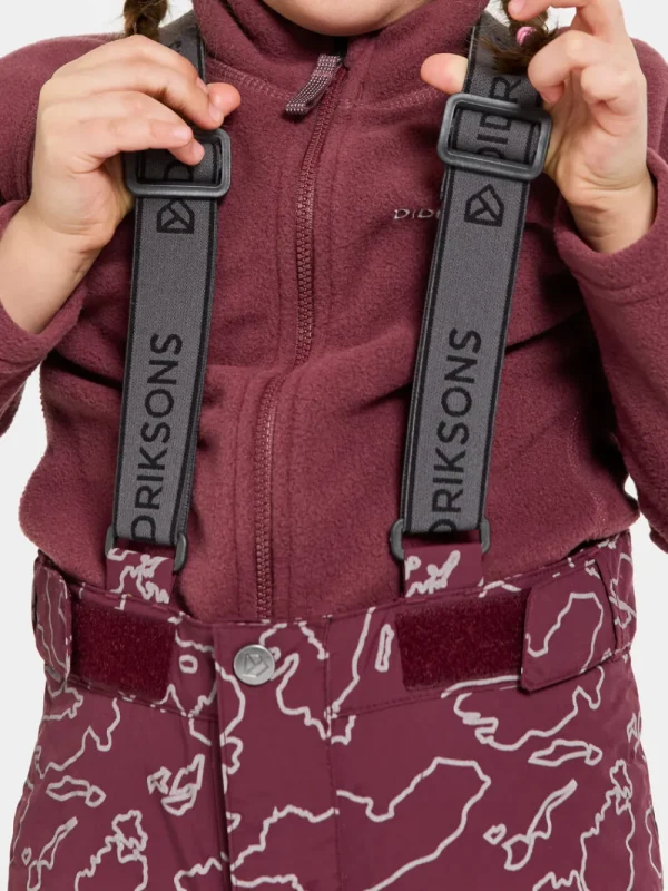 Didriksons Idre Special Edition Kids' Pants>Barn Termobyxor