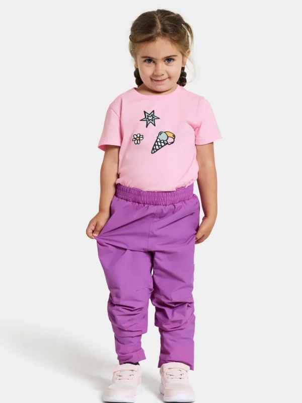 Didriksons Idur Kids' Pants>Barn Överdragsbyxor & Regnbyxor