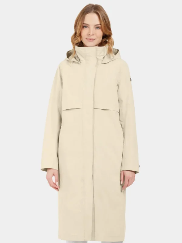 Didriksons Isolde Parka Long> Vårjackor | Skaljackor