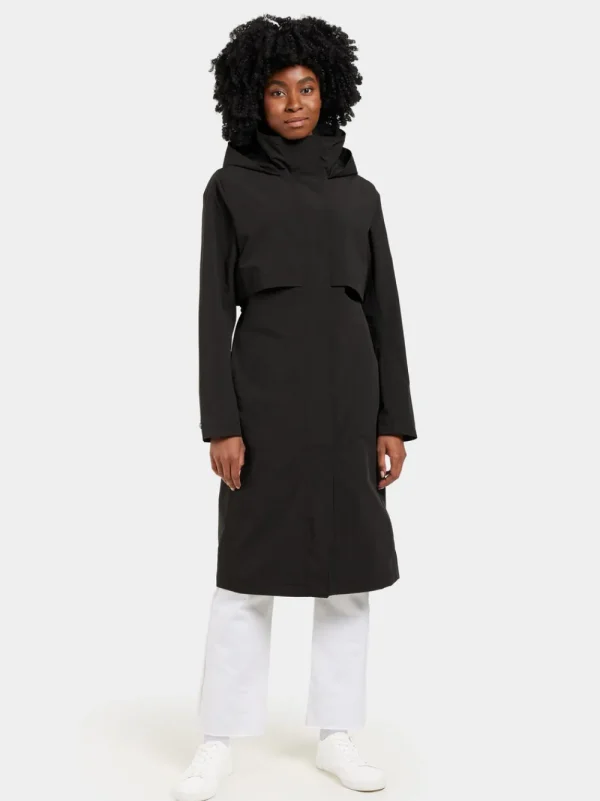 Didriksons Isolde Parka Long> Vårjackor | Skaljackor