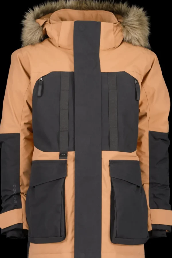 Didriksons Magnetit Kids' Parka>Barn Höstjackor | Vinterjackor