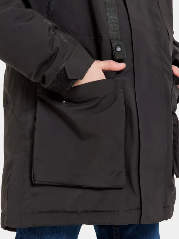Didriksons Magnetit Kids' Parka>Barn Höstjackor | Vinterjackor