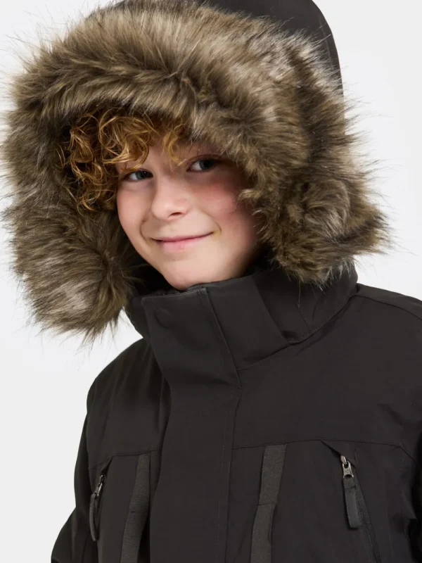 Didriksons Magnetit Kids' Parka>Barn Höstjackor | Vinterjackor