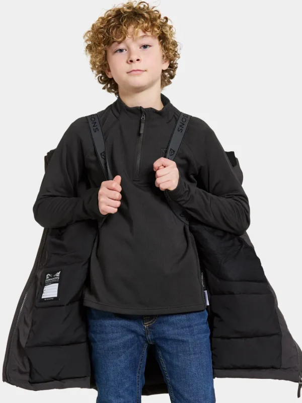 Didriksons Magnetit Kids' Parka>Barn Höstjackor | Vinterjackor