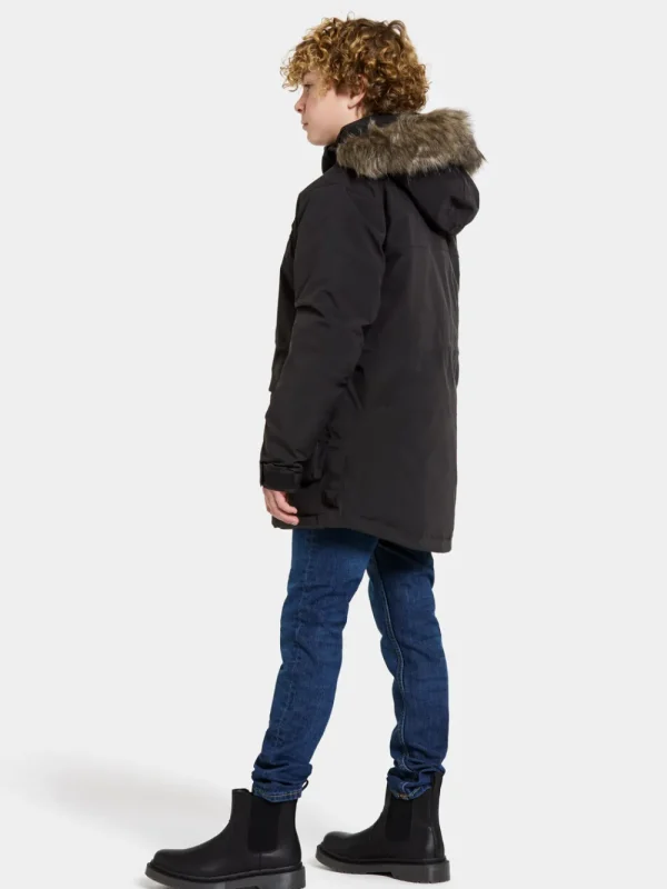 Didriksons Magnetit Kids' Parka>Barn Höstjackor | Vinterjackor