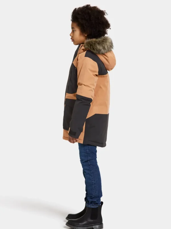 Didriksons Magnetit Kids' Parka>Barn Höstjackor | Vinterjackor