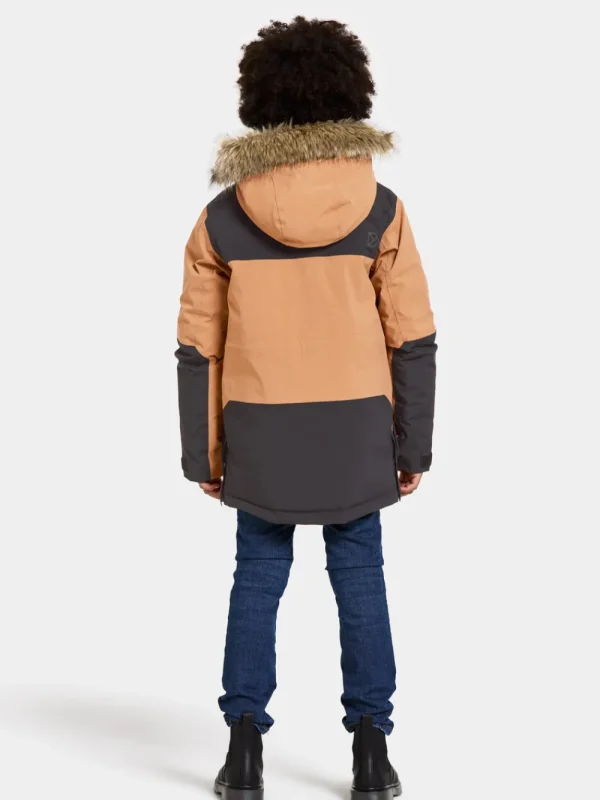 Didriksons Magnetit Kids' Parka>Barn Höstjackor | Vinterjackor