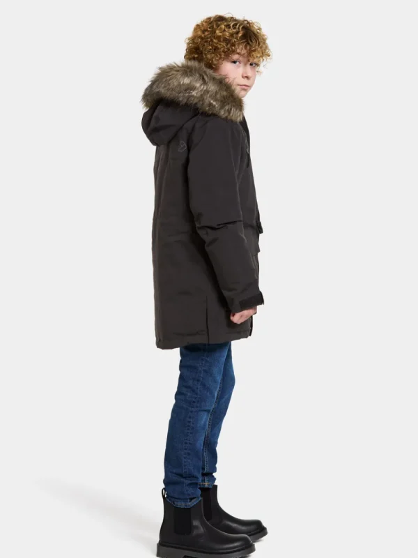 Didriksons Magnetit Kids' Parka>Barn Höstjackor | Vinterjackor