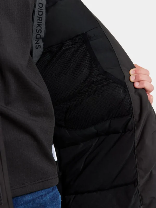 Didriksons Magnetit Kids' Parka>Barn Höstjackor | Vinterjackor