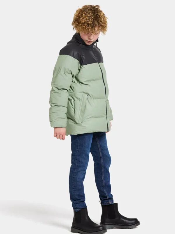 Didriksons Mega Galon Kids' Jacket>Barn Höstjackor | Vinterjackor