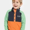Didriksons Monte Kids' Half Button>Barn Fleecetröjor & Mellanlager | Fleecejackor & Fleecetröjor
