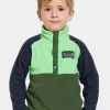 Didriksons Monte Kids' Half Button>Barn Fleecetröjor & Mellanlager | Fleecejackor & Fleecetröjor