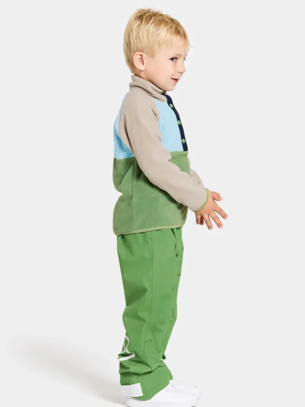 Didriksons Monte Kids' Half Button>Barn Fleecetröjor & Mellanlager | Fleecejackor & Fleecetröjor