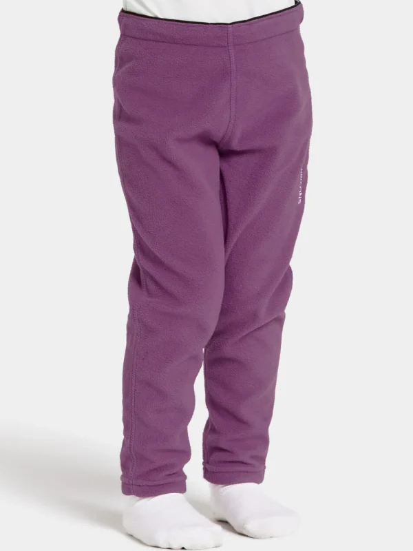 Didriksons Monte Kids' Pants>Barn Mjukisbyxor | Fleecebyxor
