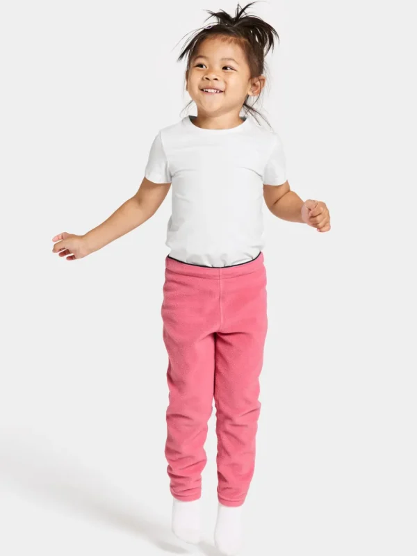 Didriksons Monte Kids' Pants>Barn Mjukisbyxor | Fleecebyxor