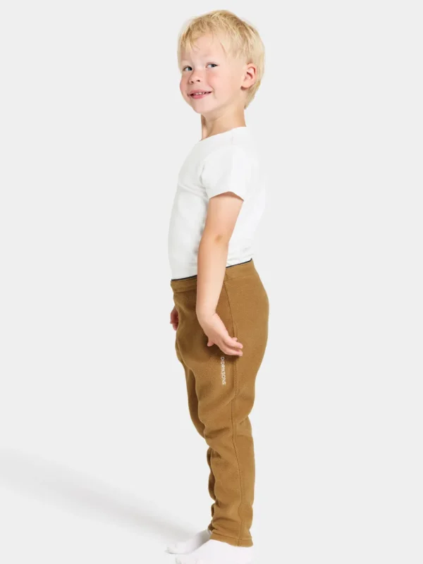 Didriksons Monte Kids' Pants>Barn Mjukisbyxor | Fleecebyxor