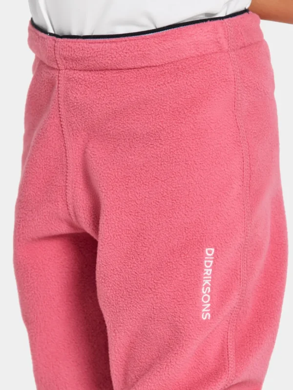 Didriksons Monte Kids' Pants>Barn Mjukisbyxor | Fleecebyxor