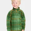Didriksons Monte Printed Kids' Full-Zip Termos>Barn Fleecetröjor & Mellanlager | Tröjor & T-Shirts