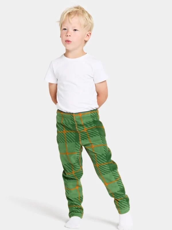 Didriksons Monte Printed Kids' Pants Termos>Barn Mjukisbyxor | Fleecebyxor