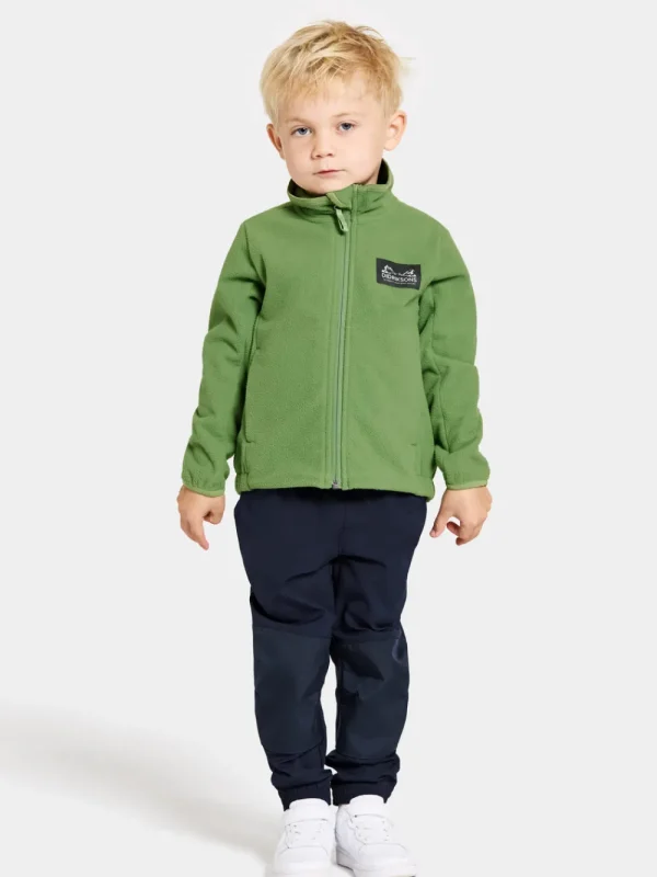 Didriksons Muskot Kids' Jacket>Barn Fleecetröjor & Mellanlager | Tröjor & T-Shirts
