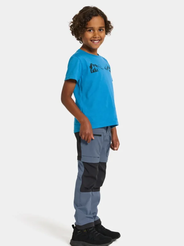 Didriksons Mynta Kids' Logo T-shirt Explore>Barn Tröjor & T-Shirts | Överdelar