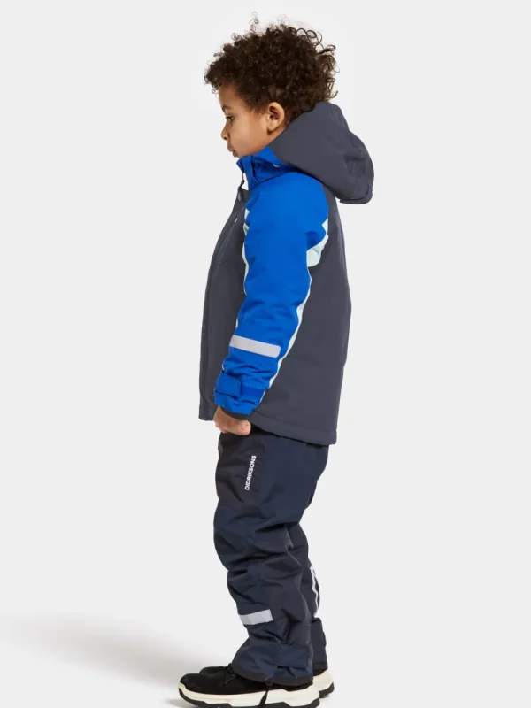 Didriksons Neptun Kids' Jacket>Barn Höstjackor | Vinterjackor