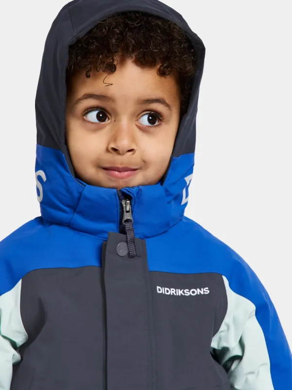 Didriksons Neptun Kids' Jacket>Barn Höstjackor | Vinterjackor