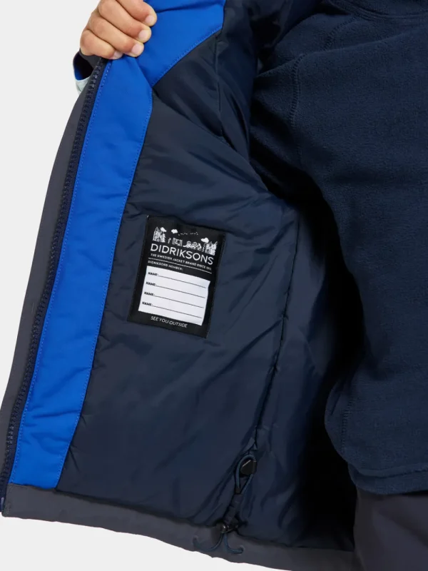 Didriksons Neptun Kids' Jacket>Barn Höstjackor | Vinterjackor