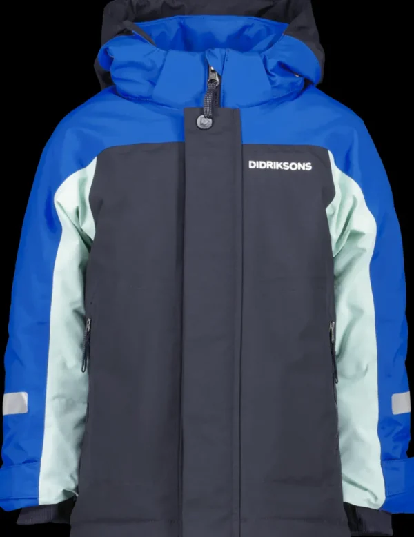 Didriksons Neptun Kids' Jacket>Barn Höstjackor | Vinterjackor
