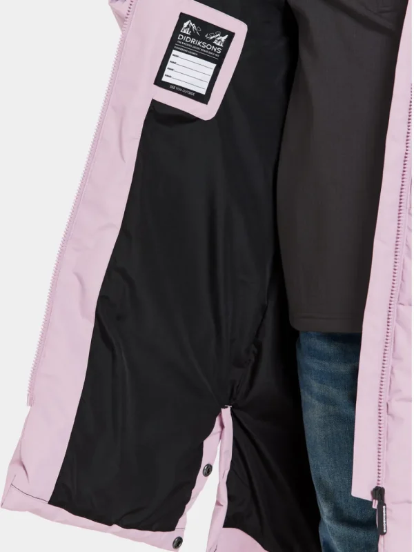 Didriksons Olivin Kids' Parka Long>Barn Höstjackor | Vinterjackor