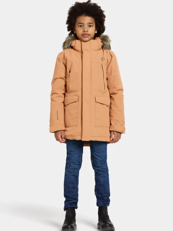 Didriksons Oxid Kids' Parka>Barn Höstjackor | Vinterjackor