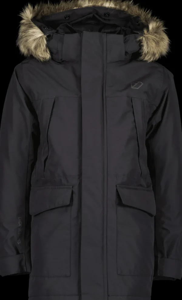 Didriksons Oxid Kids' Parka>Barn Höstjackor | Vinterjackor