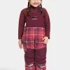 Didriksons Polarbjörnen Printed Kids' Bib Pants>Barn Termobyxor