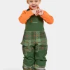 Didriksons Polarbjörnen Printed Kids' Bib Pants>Barn Termobyxor