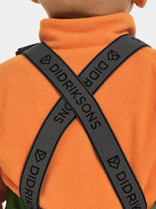 Didriksons Polarbjörnen Printed Kids' Bib Pants>Barn Termobyxor