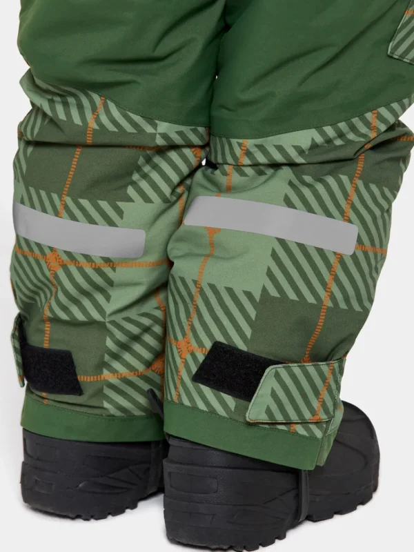 Didriksons Polarbjörnen Printed Kids' Bib Pants>Barn Termobyxor