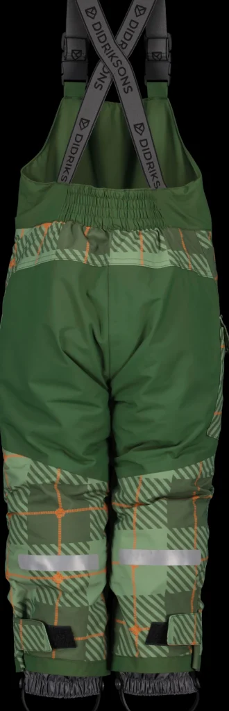 Didriksons Polarbjörnen Printed Kids' Bib Pants>Barn Termobyxor