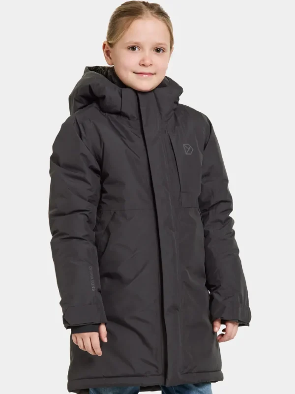 Didriksons Porfyr Kids' Parka>Barn Höstjackor | Vinterjackor