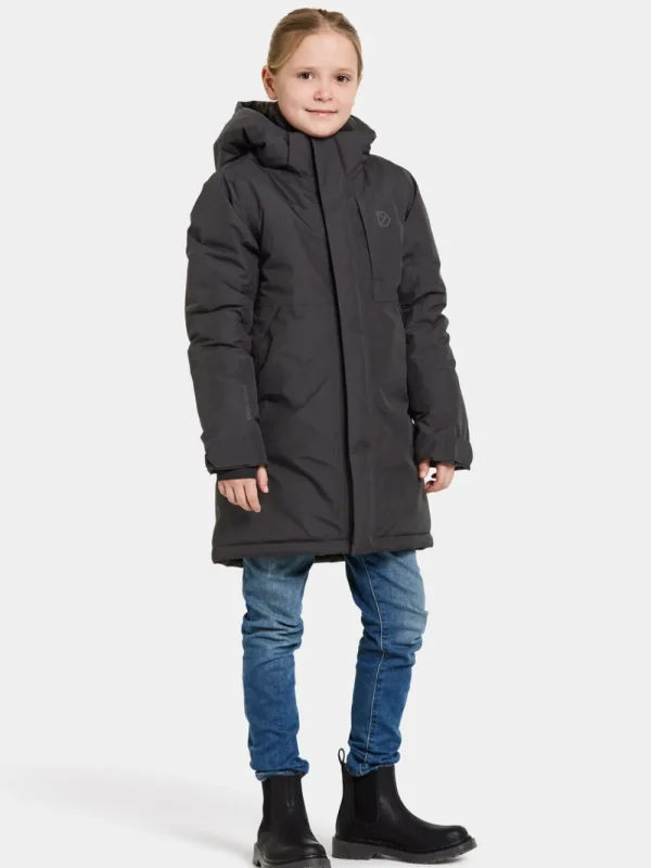 Didriksons Porfyr Kids' Parka>Barn Höstjackor | Vinterjackor