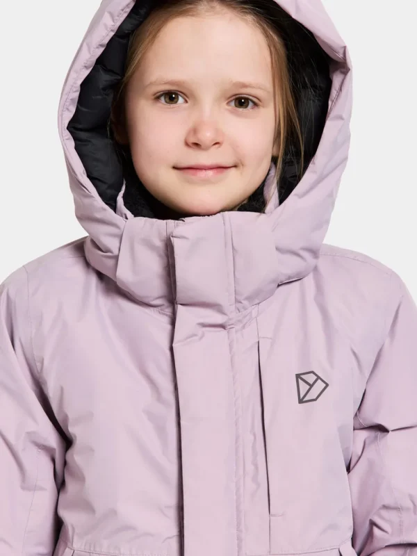 Didriksons Porfyr Kids' Parka>Barn Höstjackor | Vinterjackor