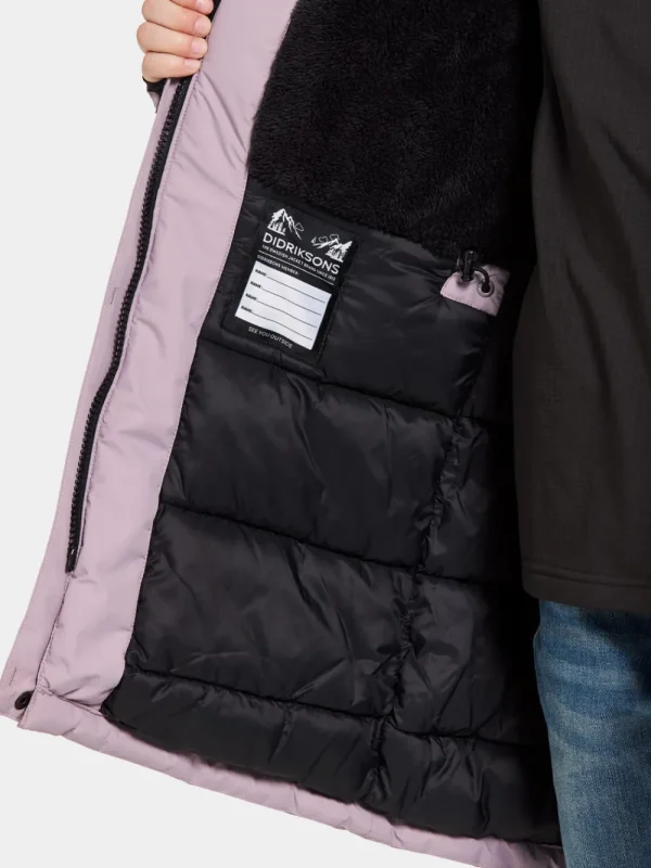 Didriksons Porfyr Kids' Parka>Barn Höstjackor | Vinterjackor