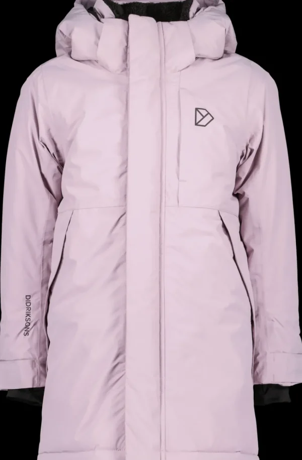 Didriksons Porfyr Kids' Parka>Barn Höstjackor | Vinterjackor