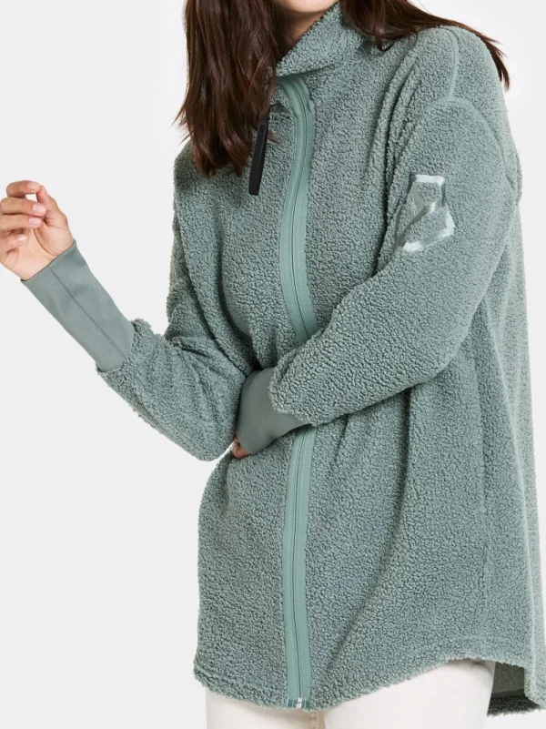 Didriksons Sally Full-Zip> Vårjackor | Fleecetröjor & Mellanlager